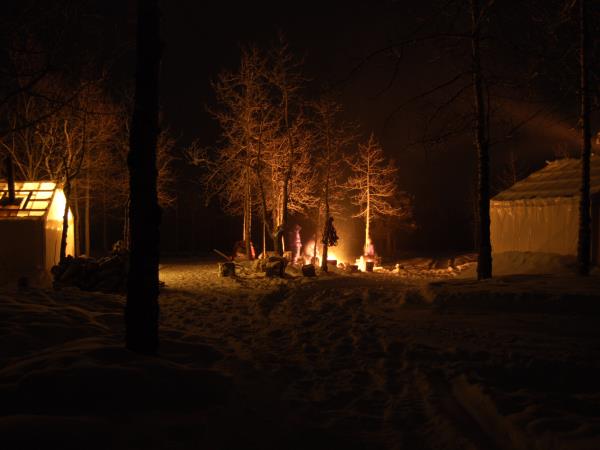 Yukon dog sledding holiday, Canada