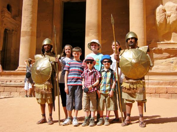 Jordan family holiday, The lost city of Petra