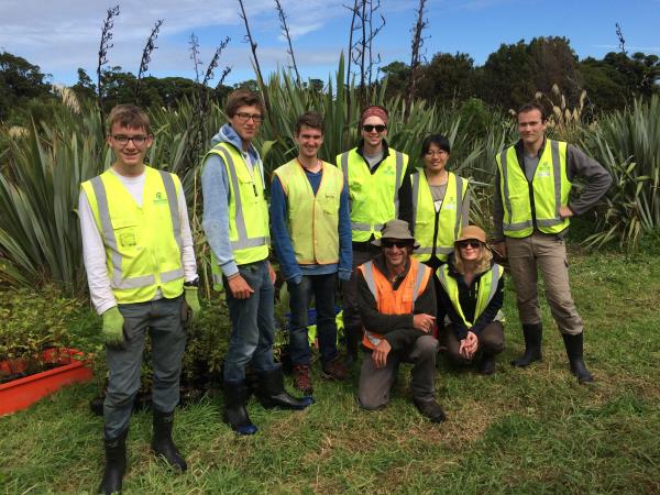 New Zealand conservation volunteering