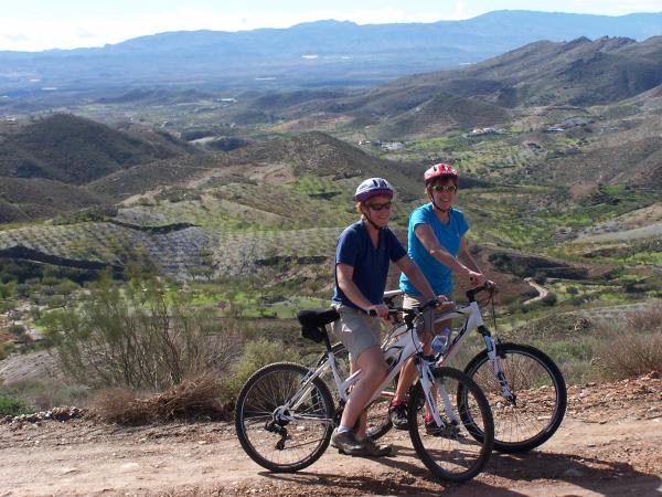 Family cycling holiday, Andalucia Spain