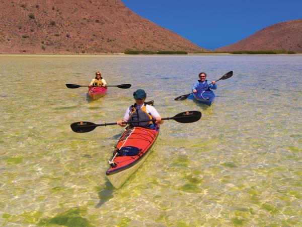 Mexico sea kayaking holiday in Baja