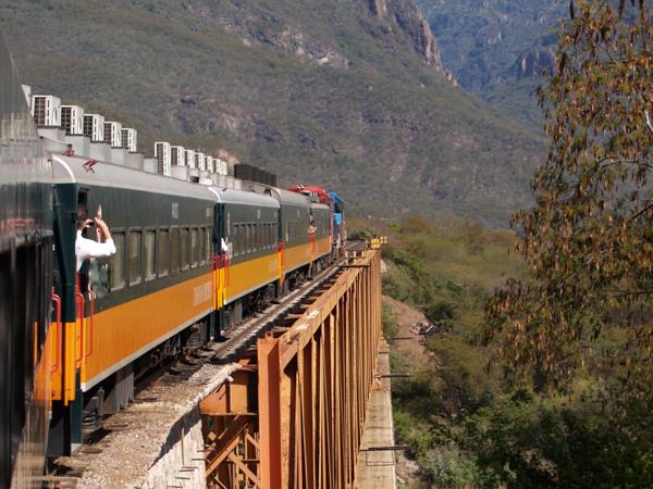 Copper Canyon to Baja Coast in Mexico, rail and beach holiday