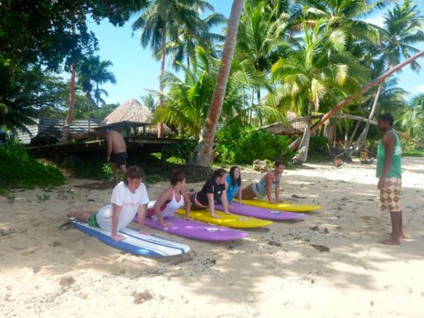 Fiji surfing holiday