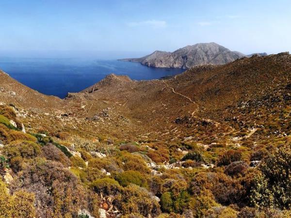 Greece walking holiday with beaches