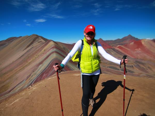 Rainbow Mountain trek in Peru