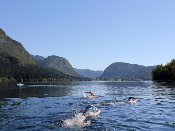 Slovenia lake swimming holiday