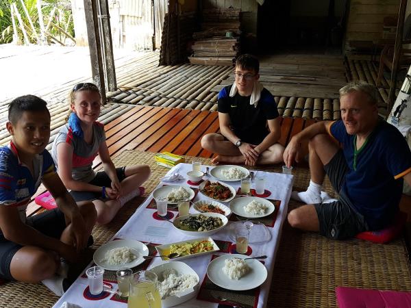 Sarawak rainforest cycling tour, Borneo