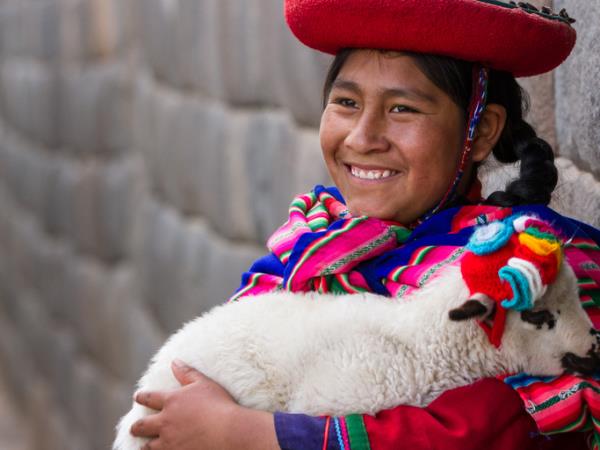 Family volunteering in Peru