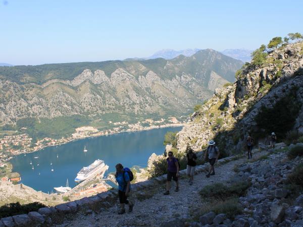 Montenegro hiking holiday, Bay of Kotor