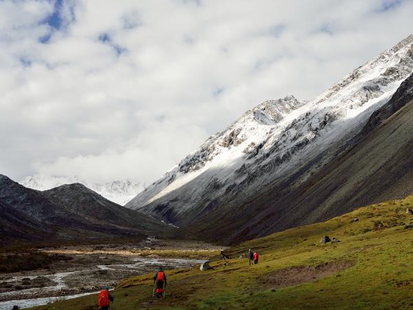 Minya Konka Mountain trek in Sichuan, China