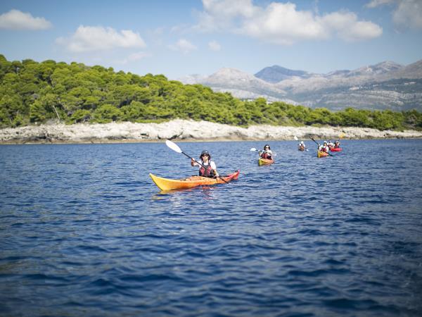 Croatia sea kayaking holiday, islands & parks
