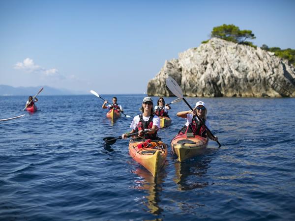 Croatia sea kayaking holiday, islands & parks