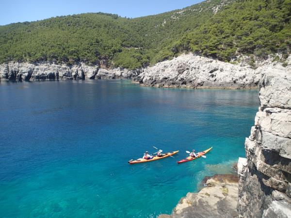 Croatia sea kayaking holiday, islands & parks