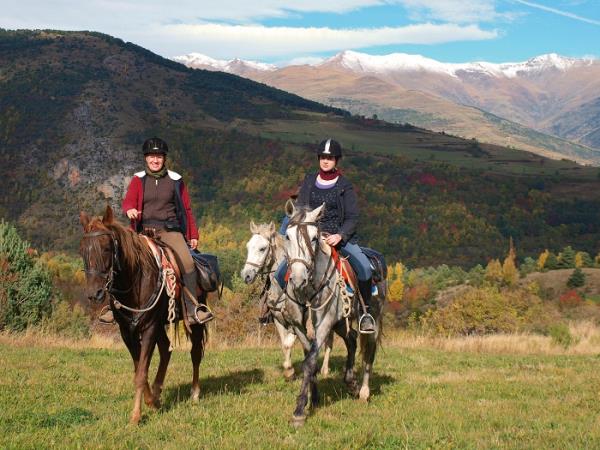 Catalonia horse riding, Pyrenees to the Mediterranean