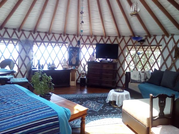 Peloponnese yurt holiday in Greece