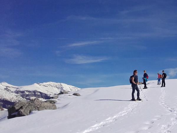 Winter walking & snow shoeing holiday in the Pyrenees