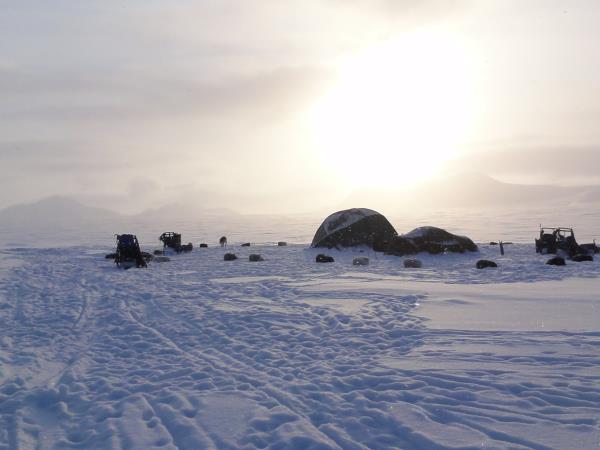 Spitsbergen mushing expedition