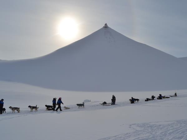 Spitsbergen mushing expedition