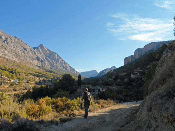 Walking holiday in Spain, Marina Alta