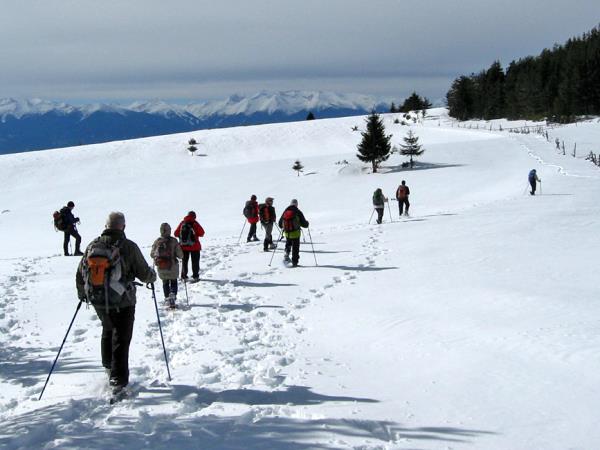 Bulgaria snowshoeing holiday