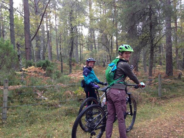 Cairngorms mountain biking short break, Scotland