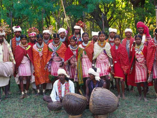 Chhattisgarh to Orissa tour in India, tribes and villages