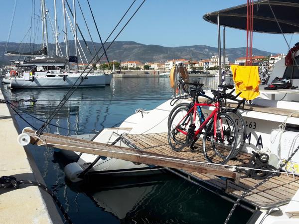Sailing and cycling Cyclades holiday, Greece