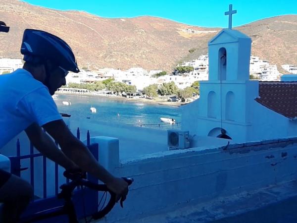 Sailing and cycling Cyclades holiday, Greece