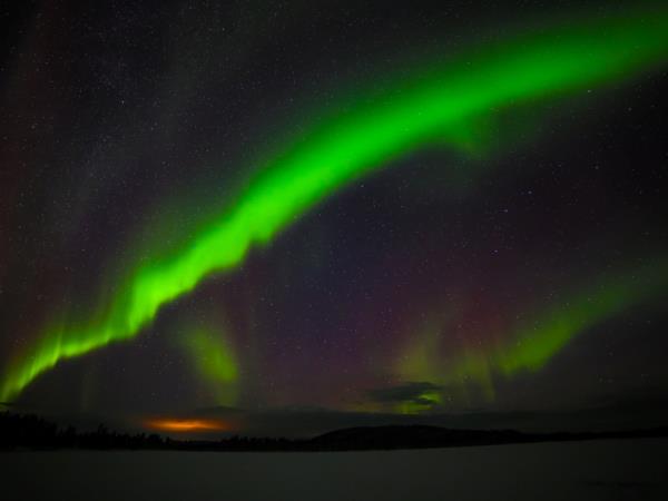 Luxury wilderness Northern Lights holiday, Finland
