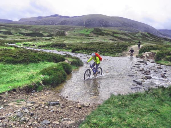 Cairngorms mountain biking short break, Scotland