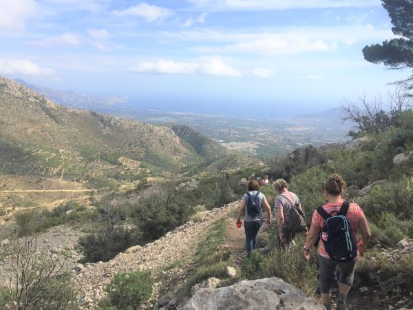 Yoga and walking holiday in Spain