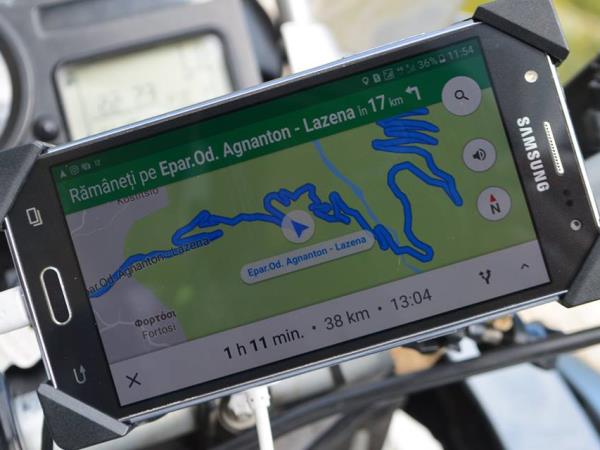 Motorcycle tour of Greece