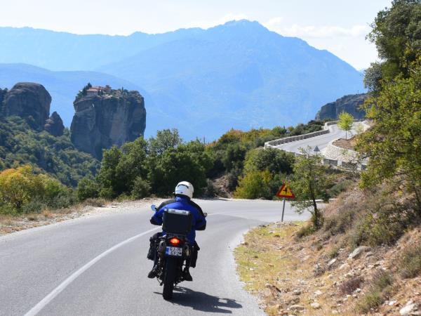 Motorcycle tour of Greece