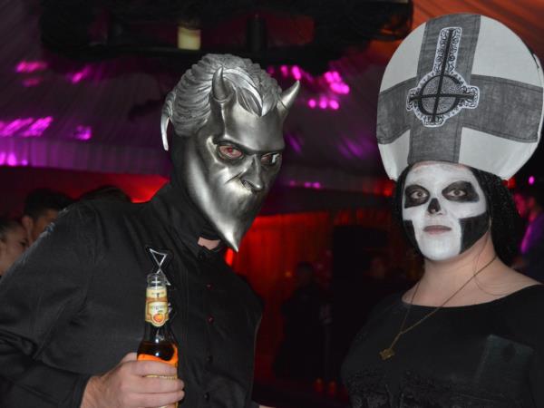 Halloween holiday in Transylvania with party at Bran Castle