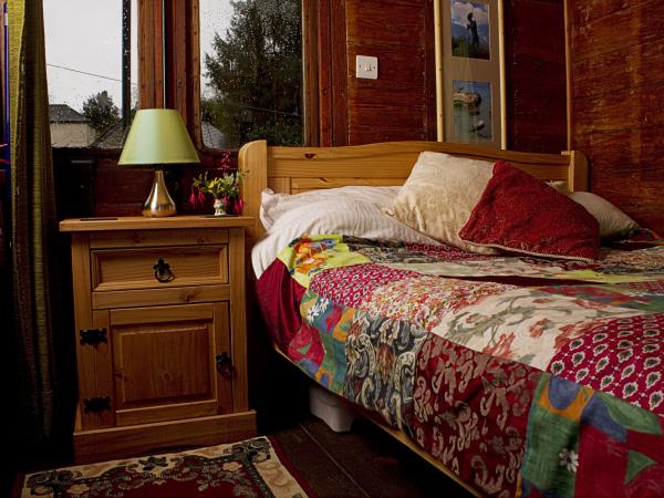 Unusual accommodation in Cornwall, a railway carriage