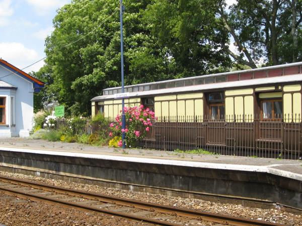 Cornwall railway carriage self catering, England