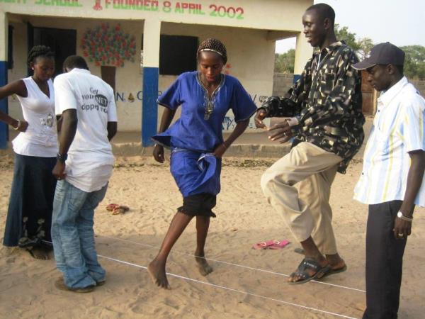 Education volunteering in The Gambia