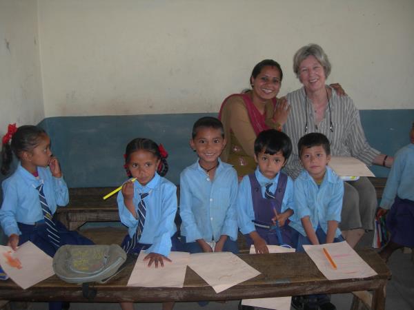 Education development projects in Nepal
