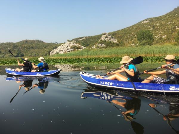 Montenegro and Croatia kayaking holiday