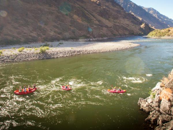 Snake River rafting holiday in Hells Canyon, North America