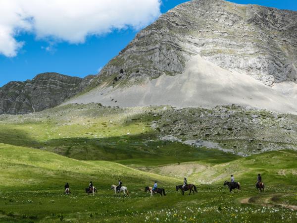 Wilderness riding holiday in Montenegro