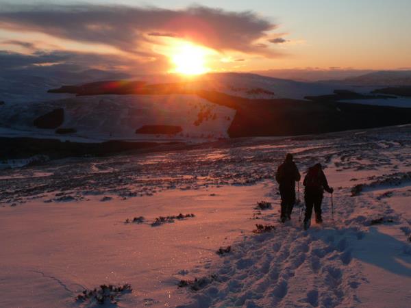 Scotland winter walking holidays