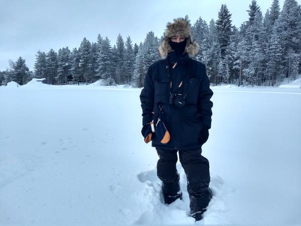 Lynx watching and Northern Lights in Swedish Lapland