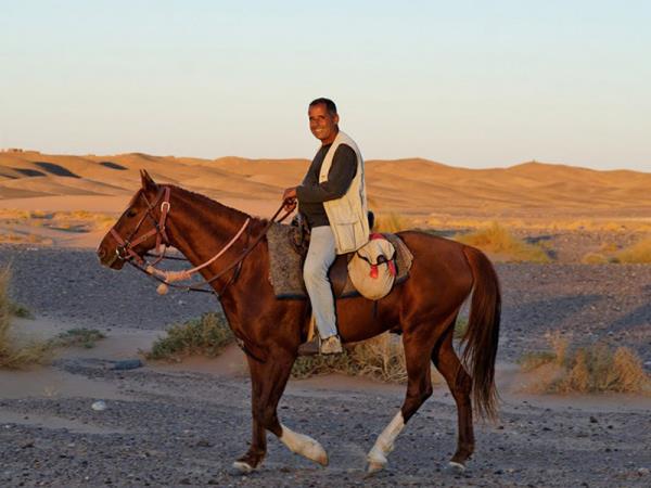 Sahara desert horse riding holiday