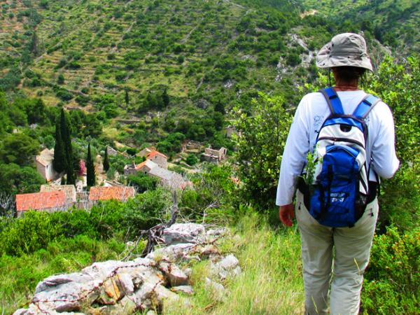 Self guided hiking in Brac and Hvar, Croatia