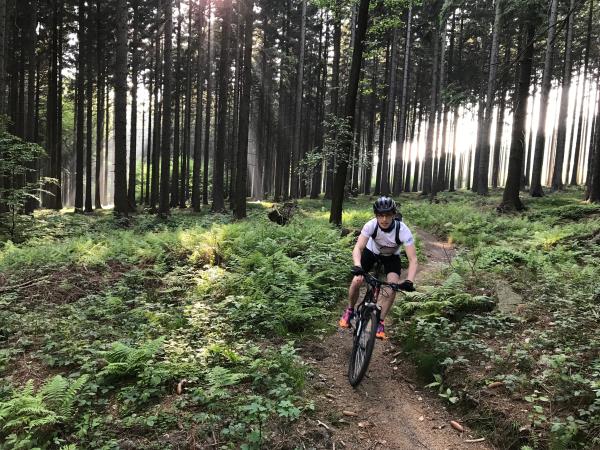 Single track cycling holiday in Poland
