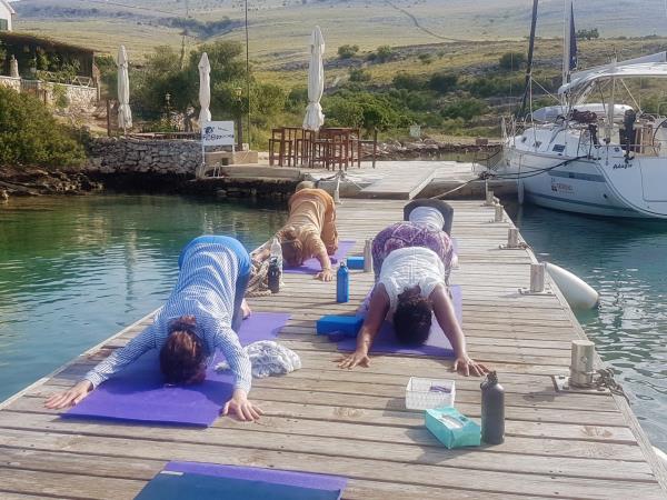 Yoga sailing holiday in Croatia