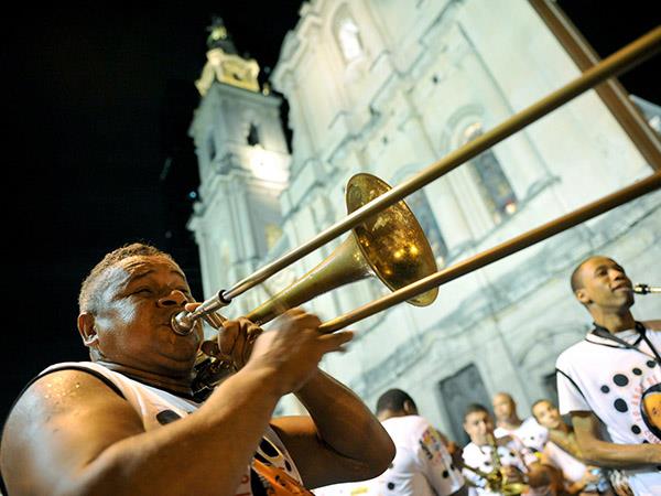 Rio Carnival holiday in Brazil