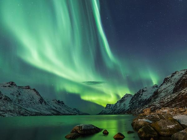 Northern lights sailing holiday in Norway