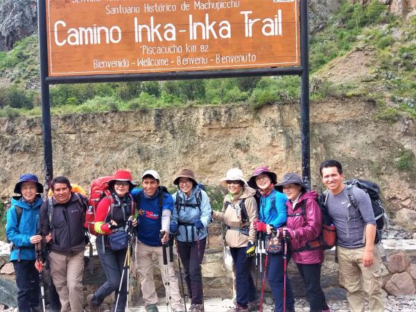 Classic Inca Trail trek to Machu Picchu